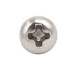 thumbnail image 3 of Unique Bargains M4 x 6mm 304 Stainless Steel Round Head Machine Screws Bolt (100-pack), 3 of 3