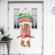 thumbnail image 3 of Colgantes navideños de dibujos animados, colgador de puerta de Papá Noel, decoración de pared de Navidad, adornos decorativos de Feliz Año Nuevo, 2024, 3 of 3
