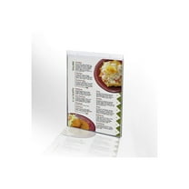 Azar 14" x 11" Vertical Wall Mount Acrylic Sign Holder Clear 10/Pack 162710