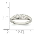 thumbnail image 2 of Sterling Silver Swirl Ring - Size 6, 2 of 2