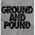 thumbnail image 2 of Ground Pound Muay Thai Fighter Womens Fitted Plus Size Graphic Tee Brisco Brands 3X, 2 of 5