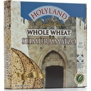 Holyland Handmade Shmura Whole Wheat Matzo, 16 Oz