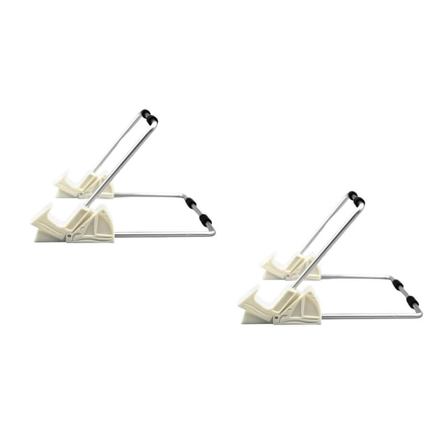 HAOAN2pcs Portable Desktop Whiteboard Stand Adjustable Tablet Holder Desk Foldable Display Stand For Small Dry Erase Board Stand