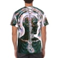 thumbnail image 2 of Tool Lateralus T-Shirt for Men Novelty 3D Pritneted Casual Short Sleeve Tees Shirt Summer Street T Shirt Top, 2 of 7