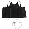 thumbnail image 4 of Women's Underbust Corset Waist Trainer Corset Shaper Vest Tummy Control Cincher With Adjustable Straps, 4 of 5