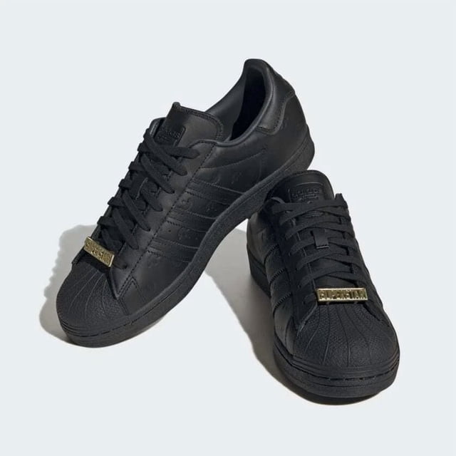 Ad-id-as Originals Superstar Trefoils Black Carbon Gold GY0026 Men's Shoe Size 13