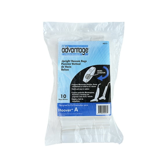Hoover A - Replacement Vacuum Bags - 10 pack