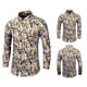 thumbnail image 2 of Camisa estampada para hombre, camisa de temperamento ajustada, camisa informal de manga larga con solapa Floral para hombre, camisa de talla grande versión coreana para hombre Pompotops oipoqjl50372, 2 of 8