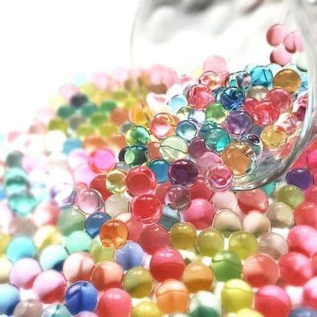 Water Beads Pearl Jelly Gel Crystal Vase Filler for Decoration, Centerpiece Part Wedding.