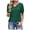 Dark Green, variant on Womens Summer Tops Trendy Notch V Neck T Shirts Cute Lace Short Sleeve Tunics Casual Blou (Dark Green, XXL)