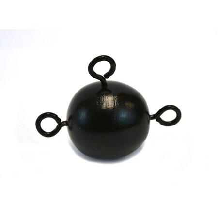 

1 lb Painted Metal Inertia Ball with 3 fixed Eye bolts Pendulum