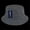 Charcoal, variant on Polo Bucket Hat, Stone - Small & Medium