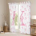 thumbnail image 3 of Castle Fairy Personalized Initial Black Out Curtains for Kids,Bow Alphabet Curtains Pack of 2 (42x63 Each),Dreamy Princess Bedroom Curtains,Lightweight Room Decor, 3 of 6