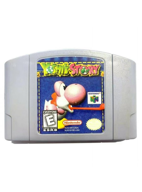 Yoshis Story Video Game Card for N 64 US Version