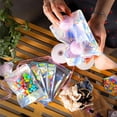 thumbnail image 4 of Bolsa Hermética Holográfica, 200 Piezas Resellables con Agujero para Colgar, Bolsas de Almacenamiento, Bolsas con Cierre Hermético, Bolsitas para Dulces para Aperitivos, 4 of 4