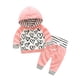 thumbnail image 1 of Fashion Cute Infant Newborn Baby Girl Clothes Sweatshirt Striped Pants 2pcs Outfit Cotton Baby Tracksuit Setgray6M He Qiyong unisex, 1 of 1