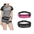 thumbnail image 1 of Cangurera Deportiva Riñonera Reflectante Unisex Negra con Correa Ajustable para Running y Seguridad, 1 of 9