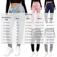 thumbnail image 5 of Enridrech Sweatpants for Girls Elastic Waisted Joggers Fall Winter Casual Soft Slim Leg Jogger with Pockets, 5 of 5