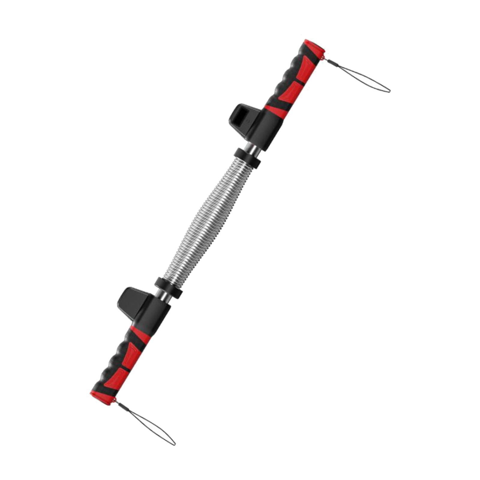 harayaa Power Twister Bar Heavy Duty Upper Body Exercise for Arm Bicep Strengthening 40kg silver