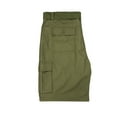thumbnail image 3 of LR Scoop Men's Multi Pocket Casual Golf Belted Cargo Dress Shorts Big Plus Sizes (Olive, 42), 3 of 3