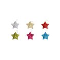 thumbnail image 1 of CEHVOM Christmas Decorations Gold Powder Five Pointed Star Pendant Christmas Tree Decoration Gold Three-dimensional Star Pendant Clearance, 1 of 7