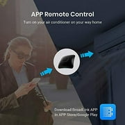 BroadLink RM4 pro Smart IR/RF Remote Control Hub with Sensor Cable-WiFi IR/RF Blaster for Smart Home Automation, TV, Curtain, Shades Remote, Works with Alexa, Google Assistant, IFTTT (RM4 pr