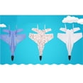thumbnail image 3 of 1PC Epp Foam Hand Throw Airplane Outdoor Launch Glider Plane Kids Gift Toy, 3 of 5