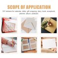 thumbnail image 3 of Mobutofu 12 Sheets of Creative Journaling Supply Paper Assorted Color for Planner Documenting Life Back to School, 3 of 5