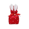 thumbnail image 2 of Decoraciones de Pascua, adornos de Pascua, regalos de Pascua, bolsa de cordón de satén con forma de oreja de conejo, bolsa de regalo de conejito de Pascua, bolsa de regalos de boda, bolsa de regalo pa, 2 of 6