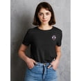 thumbnail image 2 of Ornamental Watching Eye Shaped T-Shirt Women -Image by Shutterstock, Female x-Large, 2 of 4