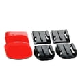 thumbnail image 2 of sweethay Reemplazo de la base del casco de montaje adhesivo plano curvo de 8 piezas para la cámara deportiva 3 2 Accesorios de cámara y óptica, 2 of 6