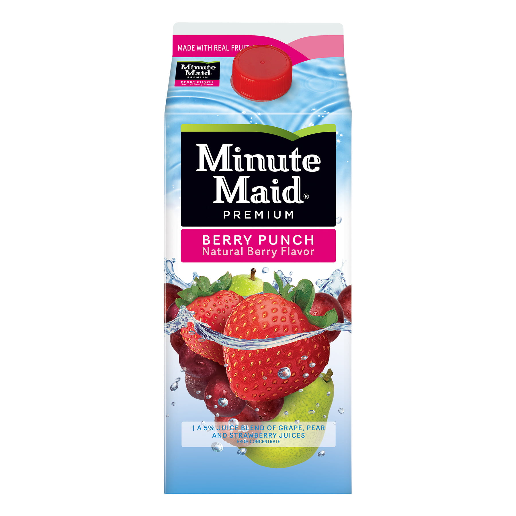 Minute Maid Premium Berry Punch 59 Fl Oz Walmart Com