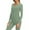 Light Green, variant on MIASHUI Graphene Wool&nbsp;Thermal Underwear&nbsp;Set Knee And Belly Protection Thick Linedç§è¡£ç§è£¤Women Patch Base Layer Winter Light Green,M