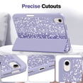 thumbnail image 3 of Fintie SlimShell Case for iPad Mini 7 (A17 Pro) 2024 / iPad Mini 6 2021 (8.3 Inch) - [Built-in Pencil Holder] Soft TPU Protective Stand Back Cover with Auto Wake/Sleep, 3 of 10