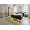 thumbnail image 4 of Ahgly Company Indoor Rectangle Patterned Acid Green Area Rugs, 2' x 3', 4 of 6