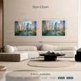 thumbnail image 3 of Elephant Stock Chicago River Tour Boat Wall Art - Horizontal Canvas Wall Art - Living Room Wall Decor - City Canvas - Blue And Beige Decor - 51" x 34", 3 of 4