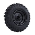 thumbnail image 1 of 4.10-6 Conjunto de Neumilaros y Ruedas, Tracción Delantera de Reemplazo de Goma Mejorada para scooter para ATV, 1 of 7