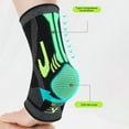 thumbnail image 2 of Tnobhg Sports Ankle Brace Sock Pressure Great Breathability Sweat Absorbent Ankle Compression Sleeve Tendonitis Arthritis Sports Running Foot Support Stabilizing Ankle Wrap, 2 of 7