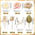 thumbnail image 3 of WuPing 21 Pcs Cake Toppers Artificial Rose Silk Flower Cake Toppers for Wedding Bridal Parties Birthday Celebrations, 3 of 7