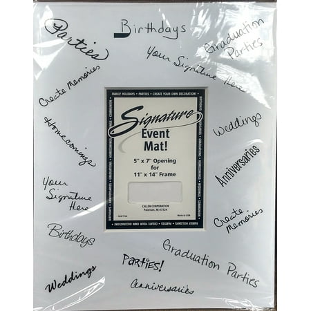 Callen Photo Mat Signature Event Mat 11 X 14 Perfect For 5 X 7