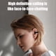 thumbnail image 5 of Auriculares Bluetooth con clip, no intraaurales, batería de larga duración, auriculares inalámbricos, auriculares ABS, 5 of 6