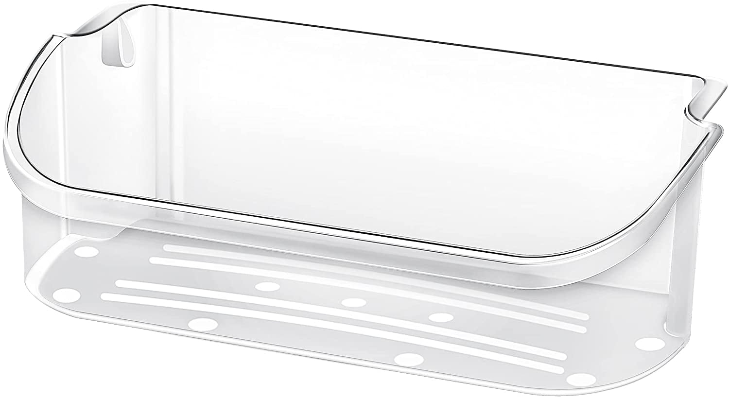 Refrigerator Door Bin 240356402 Clear Top Upper Replacement for Frigidaire