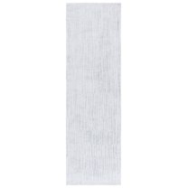 SAFAVIEH Restoration Vintage Deandre Abstract Runner Rug, Navy/Ivory, 2'3" x 8'