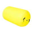 thumbnail image 1 of Rodillo de aire para gimnasia, barril inflable, colchoneta de aire, flexión hacia atrás amarilla Ancho 70 cm, 1 of 8