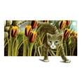 thumbnail image 3 of Seeley, Laura 14x10 Black Modern Framed Museum Art Print Titled - King of the Jungle, 3 of 5