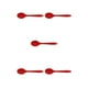 thumbnail image 2 of Matsuzay Cuchara de silicona Cocina Cocina Beber profesional Hogar Vajilla Resistente al calor Cuchara de sopa flexible Suministros Rojo Type2 NO2 Matsuzay CBP393962, 2 of 5