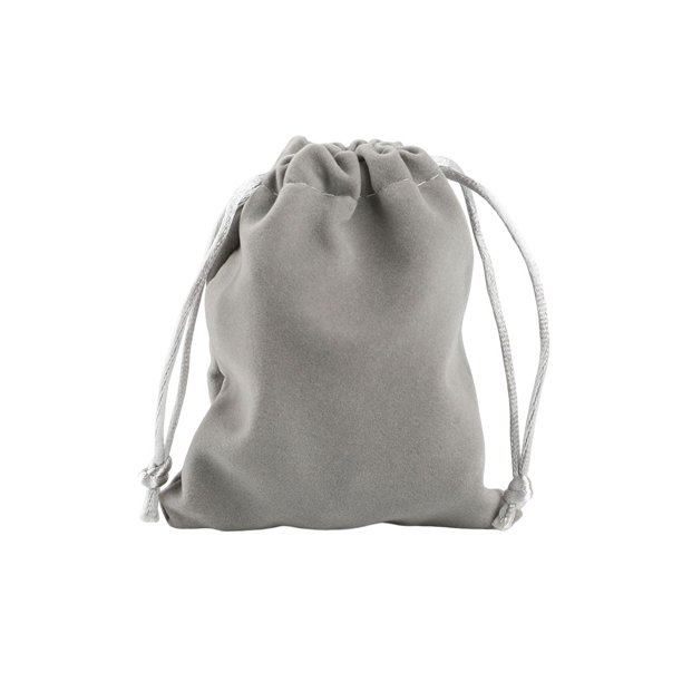 Billuyoard Bolsa con cordón Almacenamiento Arpillera Empaquetado Regalo Corsé Bolsas Saco Joyas Paquete Organizar Dulces Cosméticos Monedas Almacenamiento y organización del hogar Gris Billuyoard HA075283-01