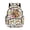 Capybara Book Print White, variant on SCRAWLGOD Train Print Yellow Gray Classic Casual Backpack, Lightweight 17 Inch Laptop Daypack for Work Travel School Commute, Spacious Practical Daypack