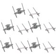 thumbnail image 2 of Oldbones 7/16 Quarter Turn Self Ejecting Fastener Spring Loaded For Fastening Sheet Metal and Door Panel Self Ejecting Flush Head Quick Turn Fastener Motorcycle Accessories 5Pack, 2 of 5