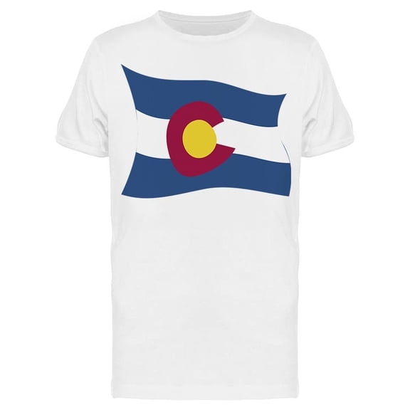 Colorado State Flag Graphic Tee Men's -Image by Shutterstock